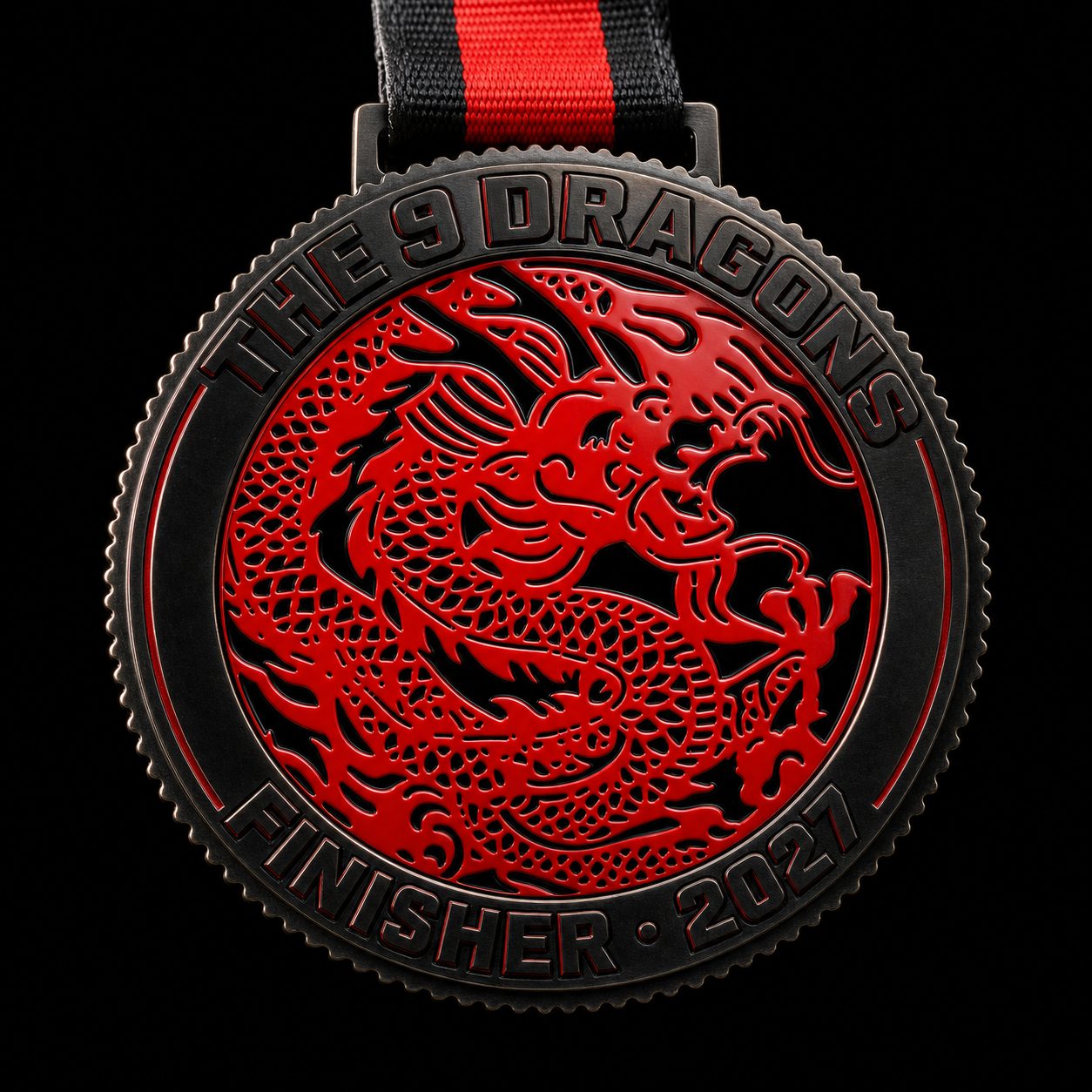 The 9 Dragons Finisher Medal