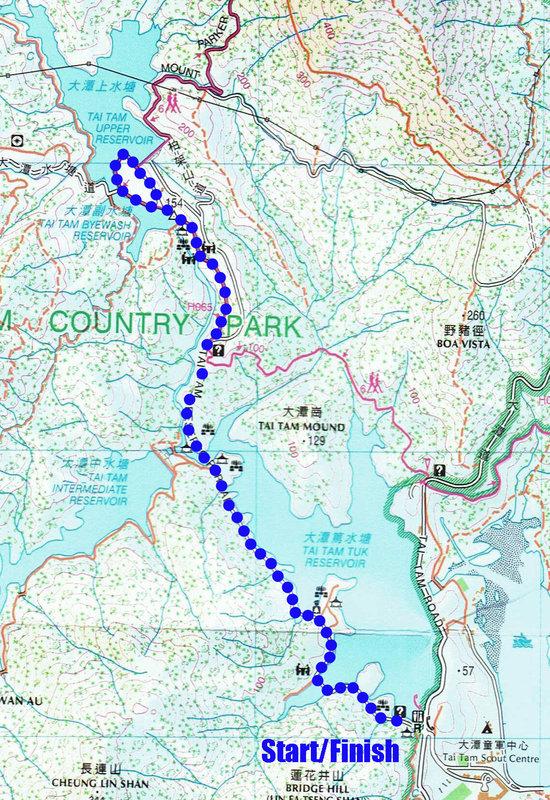 AVOHK 5k Series Race 2 at Tai Tam Tuk Reservoir